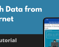 How to fetch data from Internet | Flutter API Integration